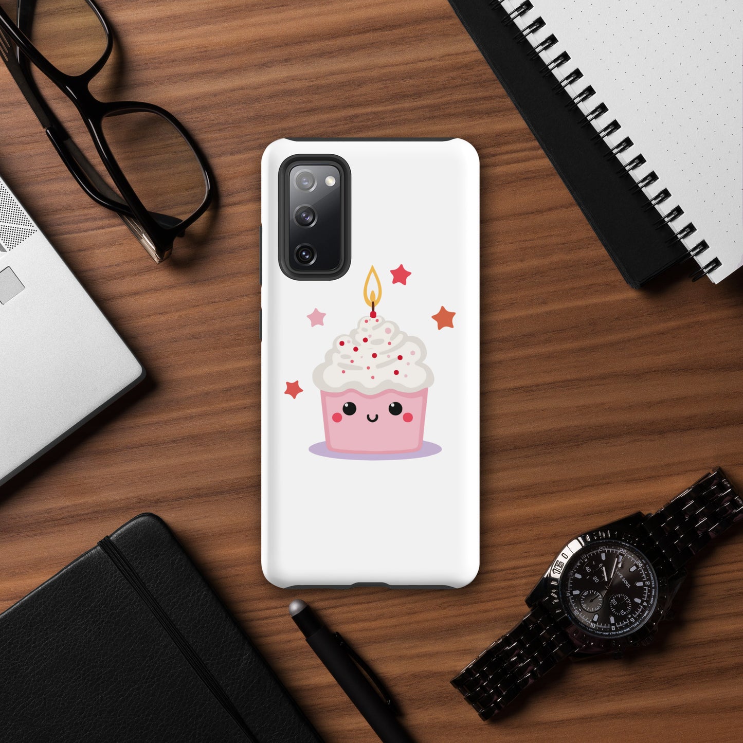 Coque solide pour Samsung® - Cupcake Licorne