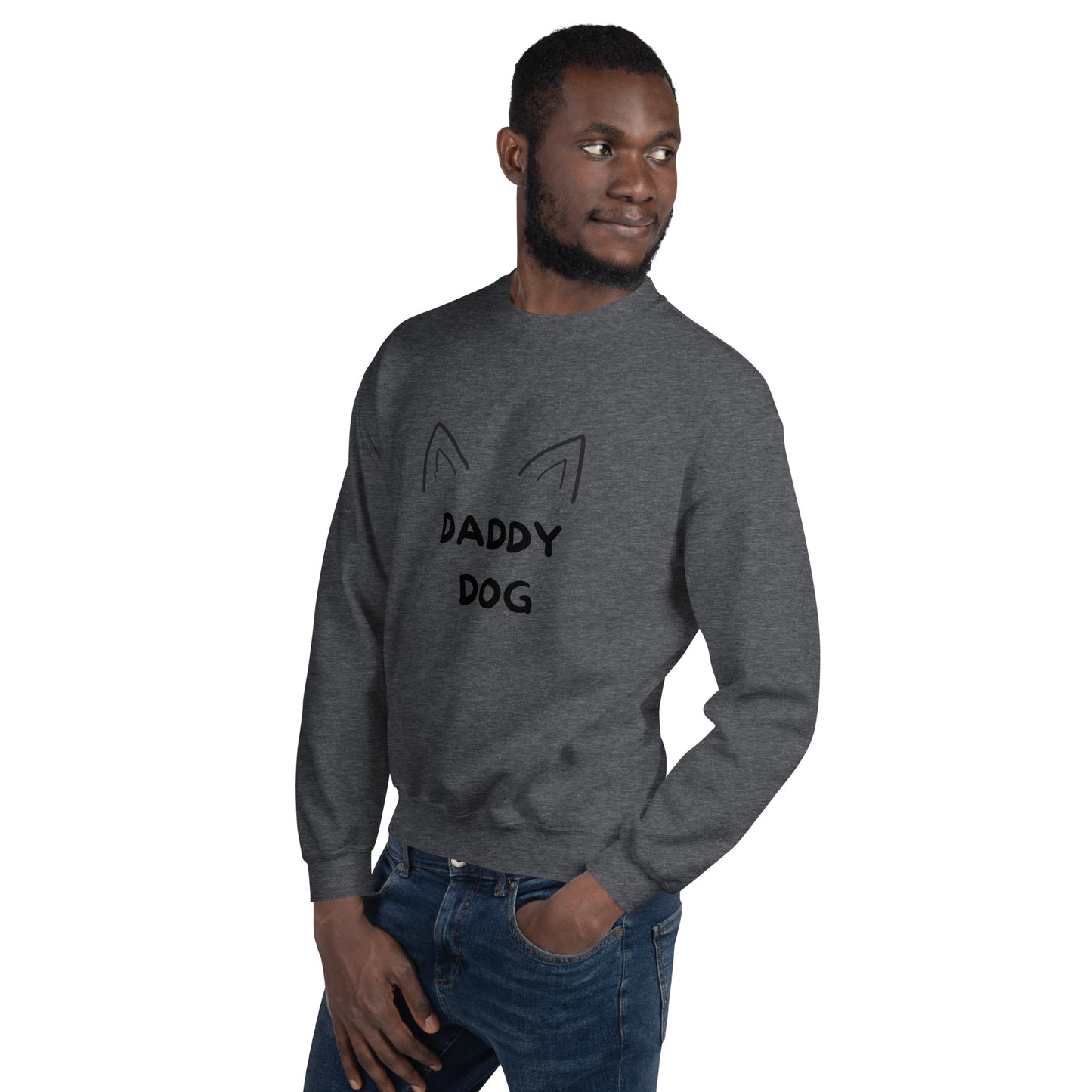 Sweat Unisexe à Col Rond - Daddy Dog