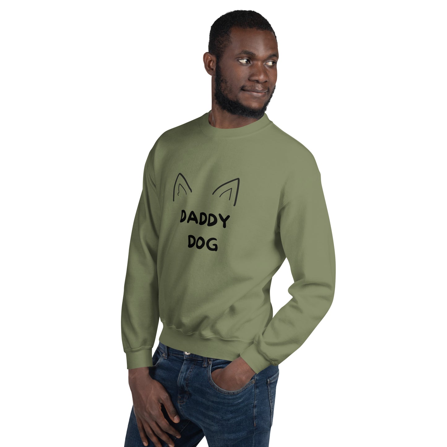 Sweat Unisexe à Col Rond - Daddy Dog