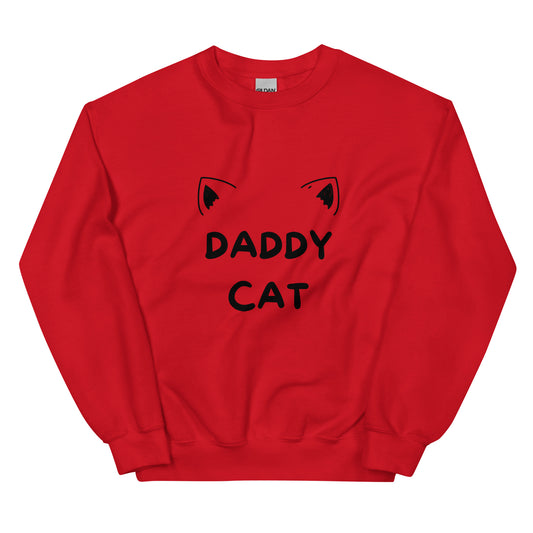 Sweat Unisexe à Col Rond - Daddy Cat