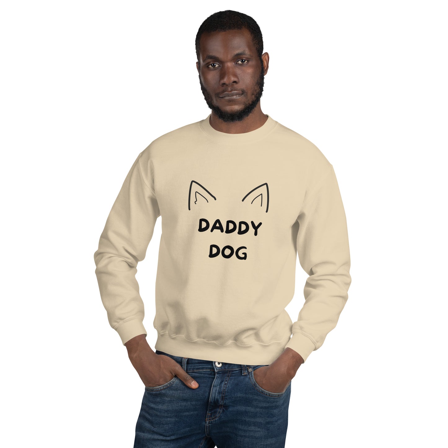 Sweat Unisexe à Col Rond - Daddy Dog