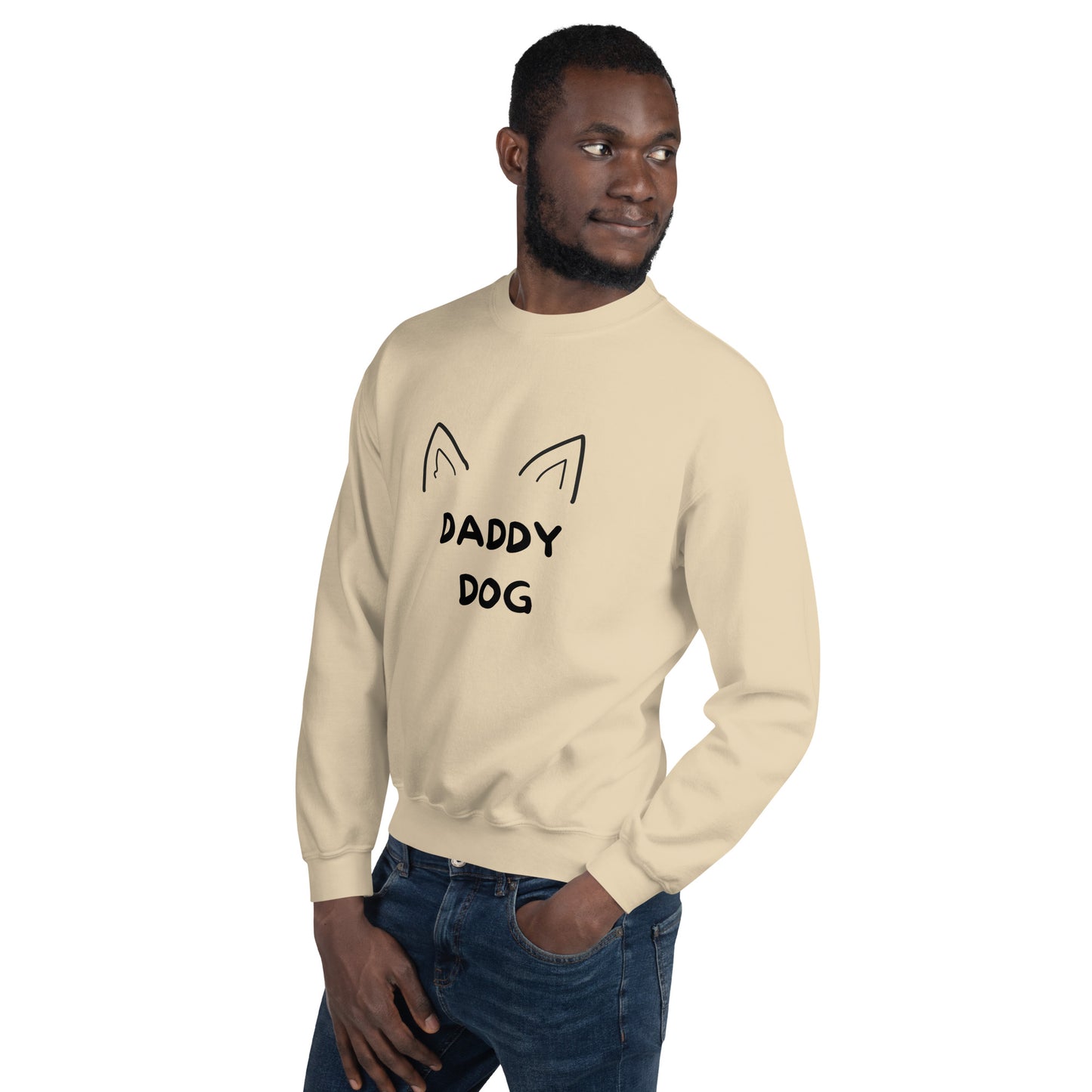Sweat Unisexe à Col Rond - Daddy Dog