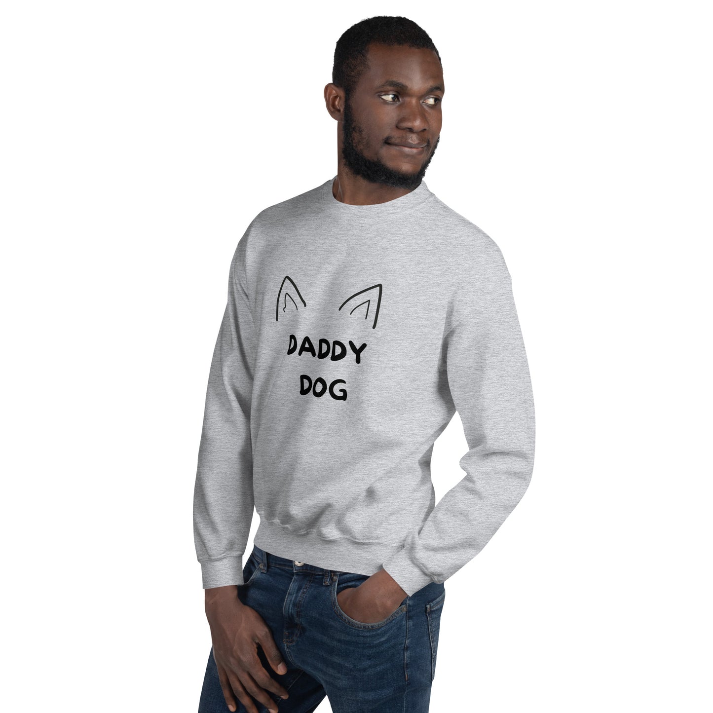 Sweat Unisexe à Col Rond - Daddy Dog