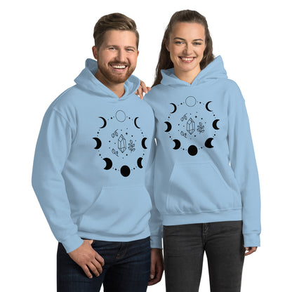 Sweat à capuche - Cycle de Lune