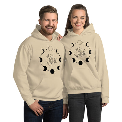 Sweat à capuche - Cycle de Lune