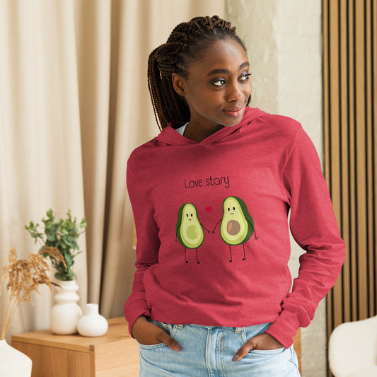 Haut manches longues unisexe - Avocado Couple