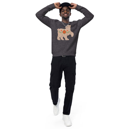 Sweatshirt écologique raglan unisexe - Biche De Noël