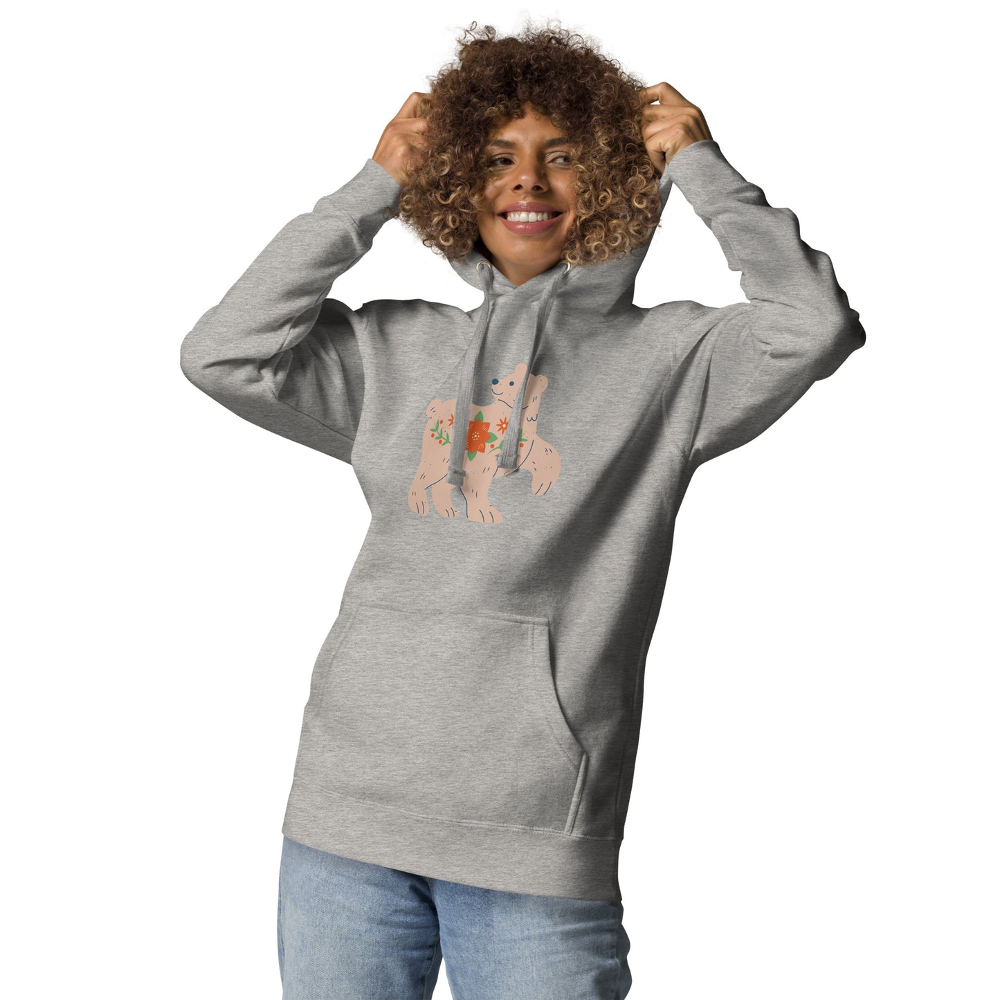 Sweat à Capuche Unisexe - Biche De Noël