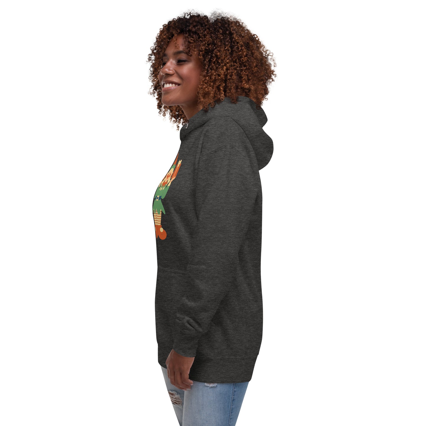 Sweat à Capuche Unisexe - Lutin De Noël
