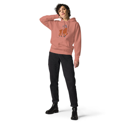 Sweat à Capuche Unisexe - Cerf De Noël