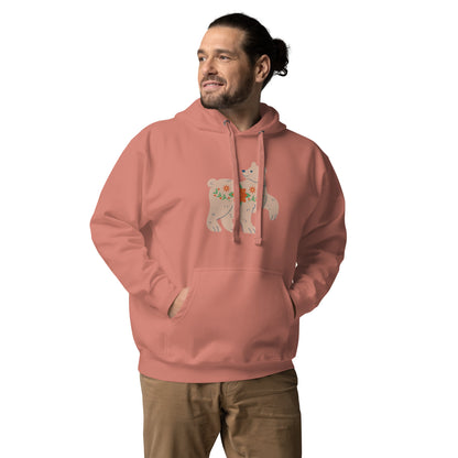 Sweat à Capuche Unisexe - Biche De Noël