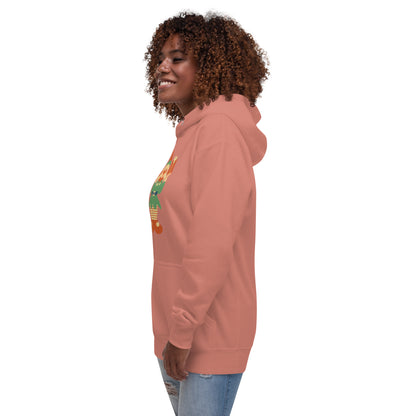 Sweat à Capuche Unisexe - Lutin De Noël