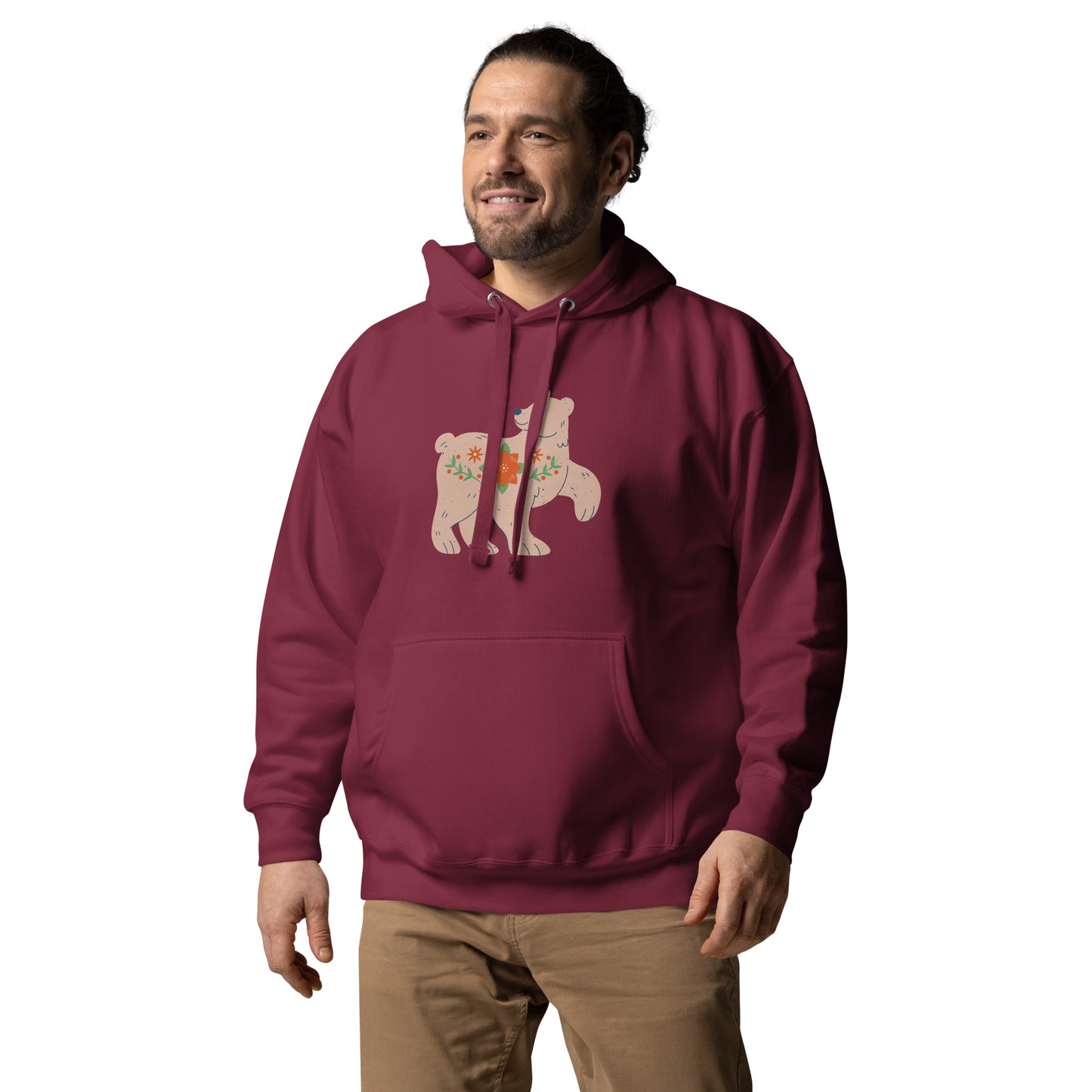Sweat à Capuche Unisexe - Biche De Noël