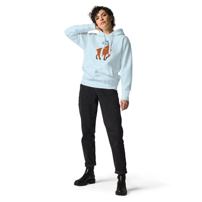 Sweat à Capuche Unisexe - Cerf De Noël