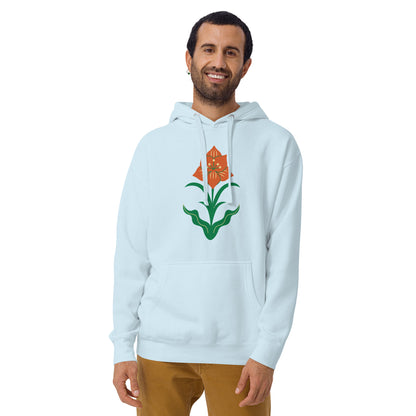 Sweat à Capuche Unisexe - Fleur