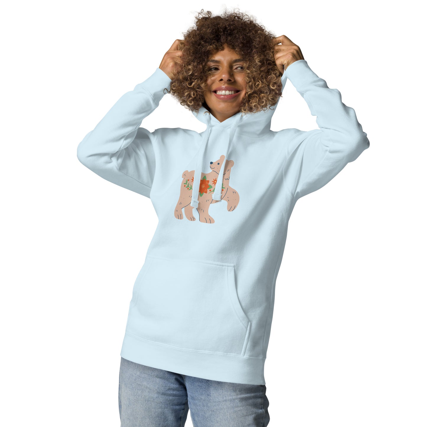 Sweat à Capuche Unisexe - Biche De Noël