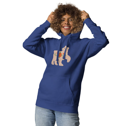 Sweat à Capuche Unisexe - Biche De Noël
