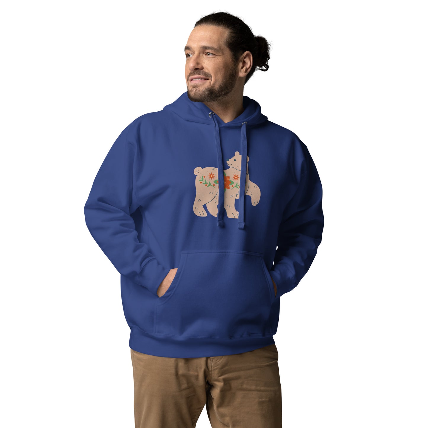 Sweat à Capuche Unisexe - Biche De Noël