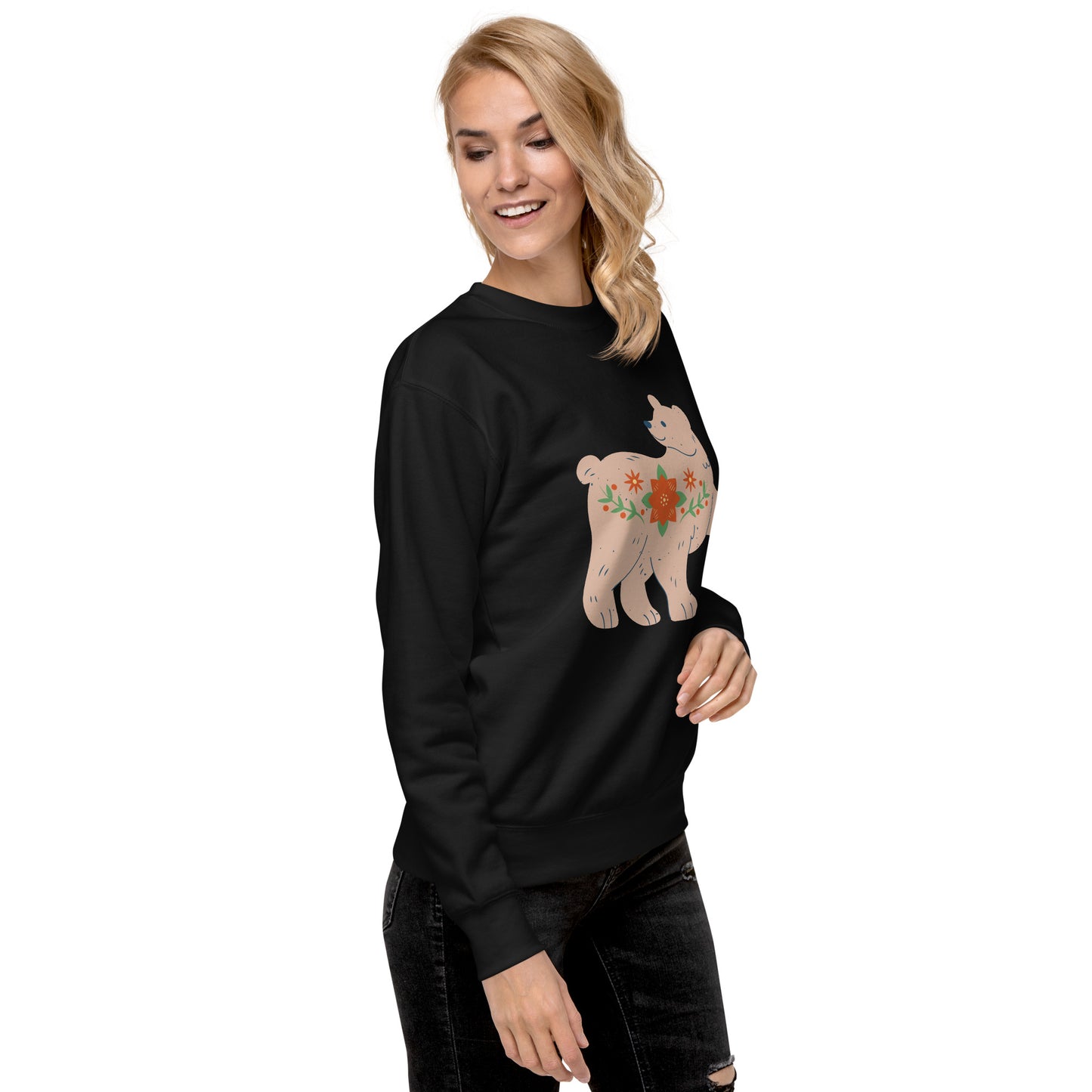 Sweatshirt premium unisexe - Biche De Noël