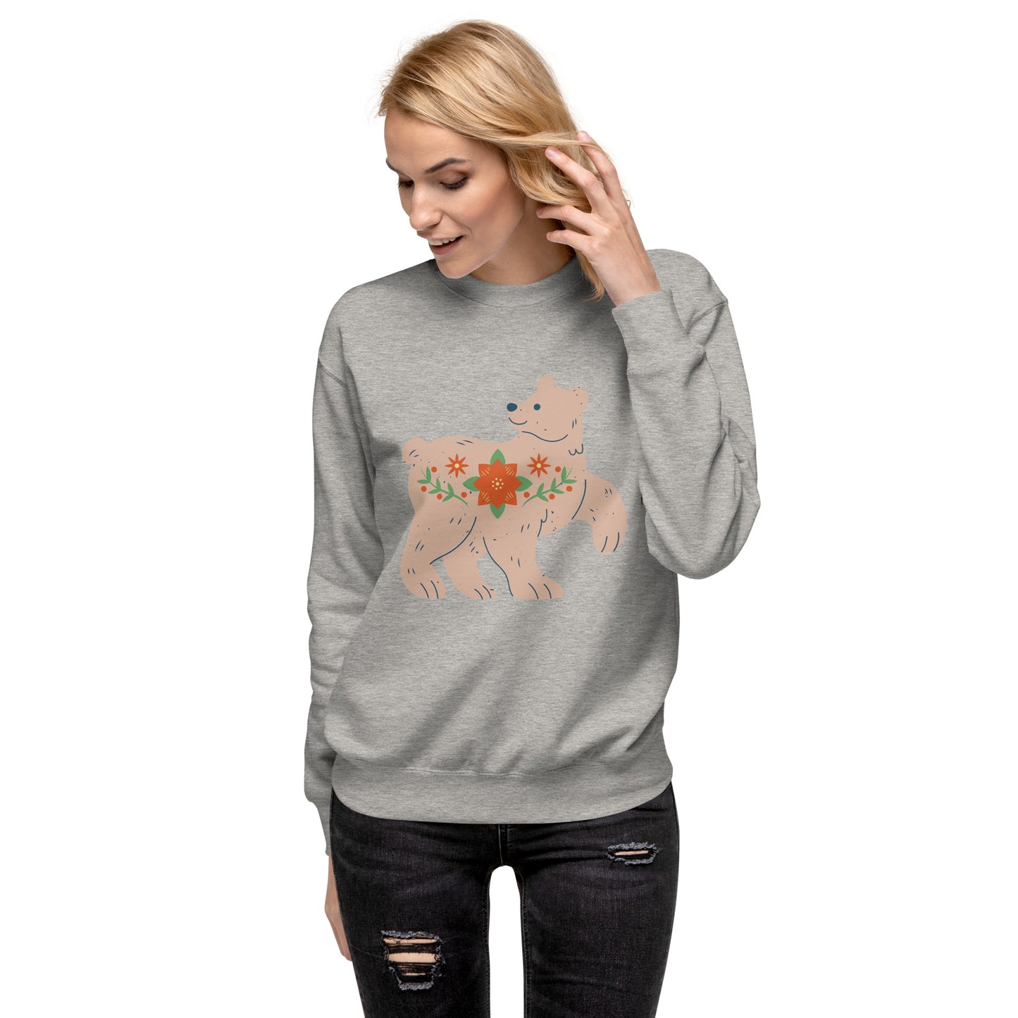 Sweatshirt premium unisexe - Biche De Noël