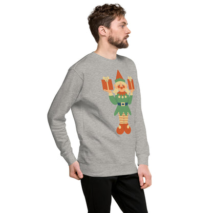 Sweatshirt premium unisexe - Lutin De Noël
