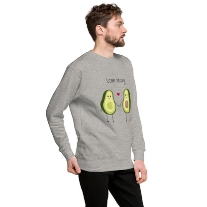 Sweatshirt premium unisexe - Avocado Couple