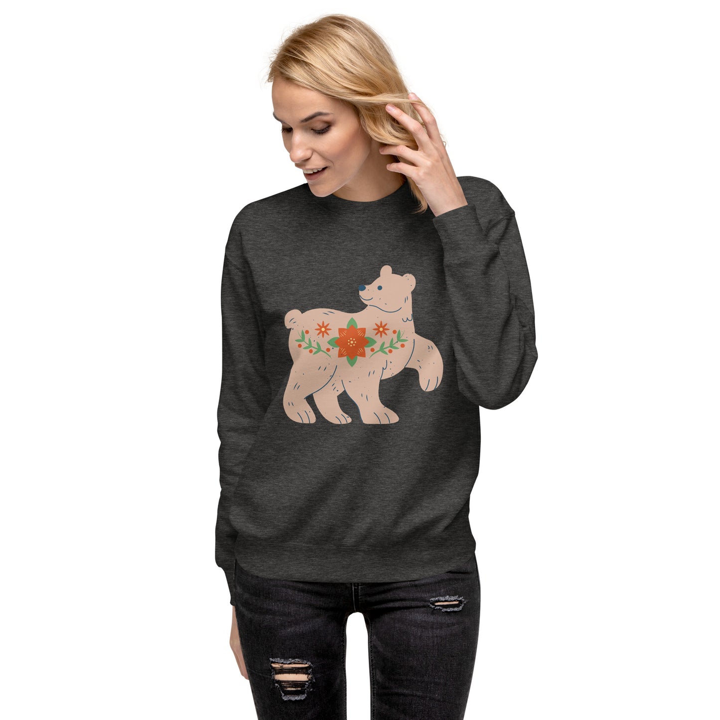 Sweatshirt premium unisexe - Biche De Noël