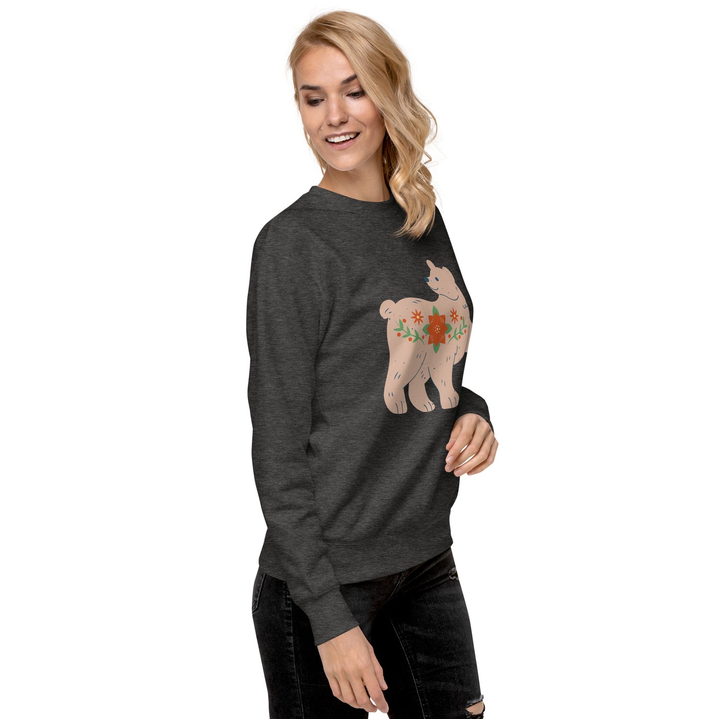 Sweatshirt premium unisexe - Biche De Noël