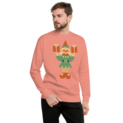 Sweatshirt premium unisexe - Lutin De Noël