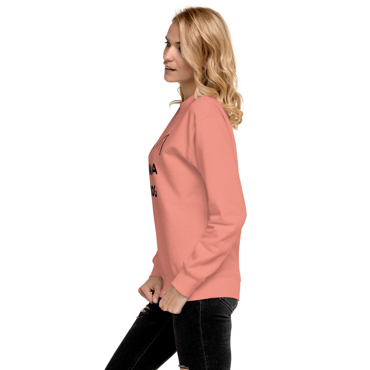 Sweatshirt premium - Mama Dog