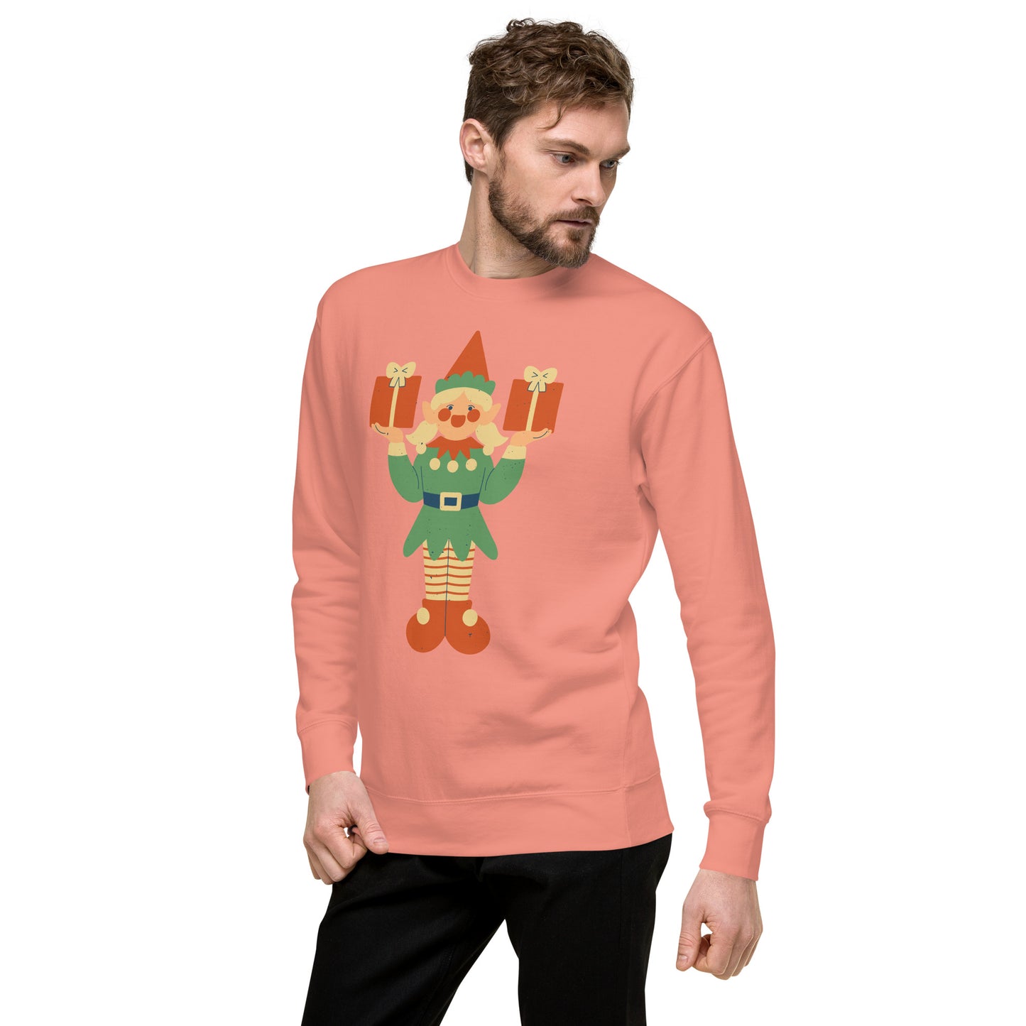 Sweatshirt premium unisexe - Lutin De Noël