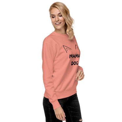 Sweatshirt premium - Mama Dog