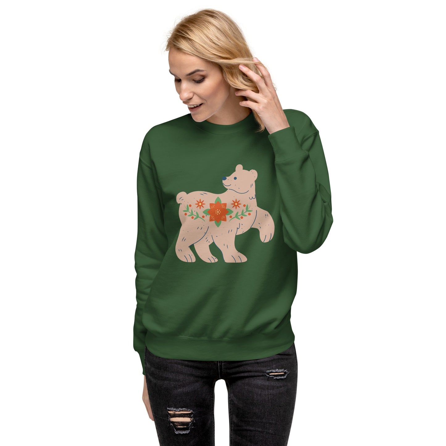 Sweatshirt premium unisexe - Biche De Noël