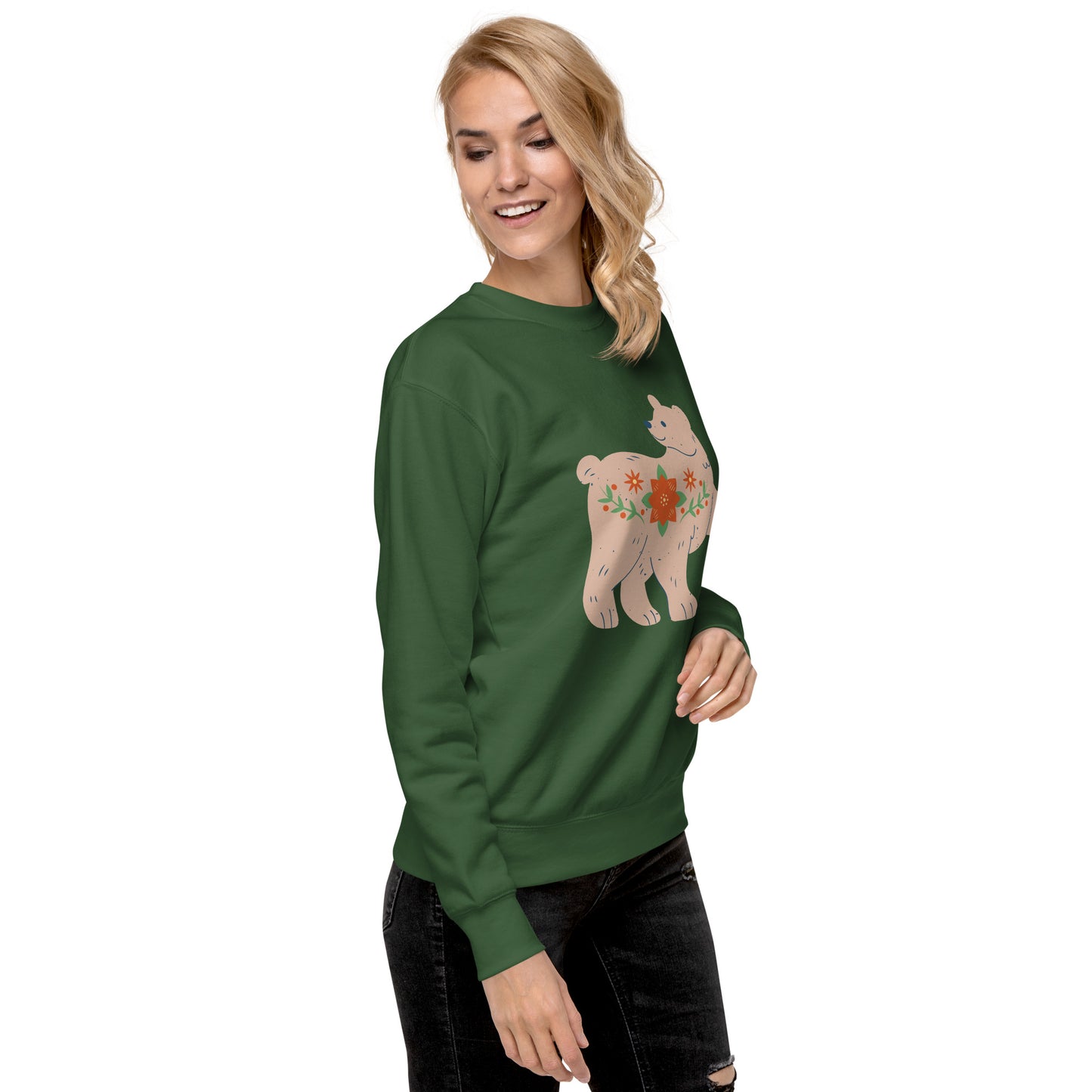 Sweatshirt premium unisexe - Biche De Noël