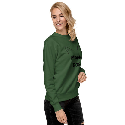 Sweatshirt premium - Mama Dog