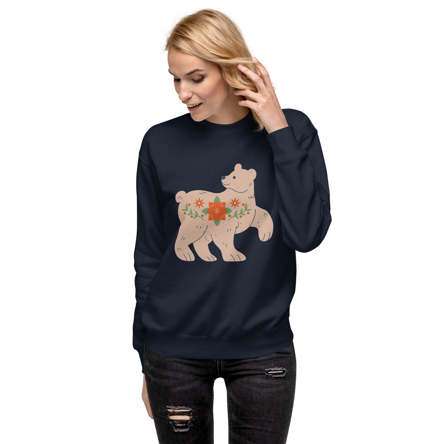 Sweatshirt premium unisexe - Biche De Noël