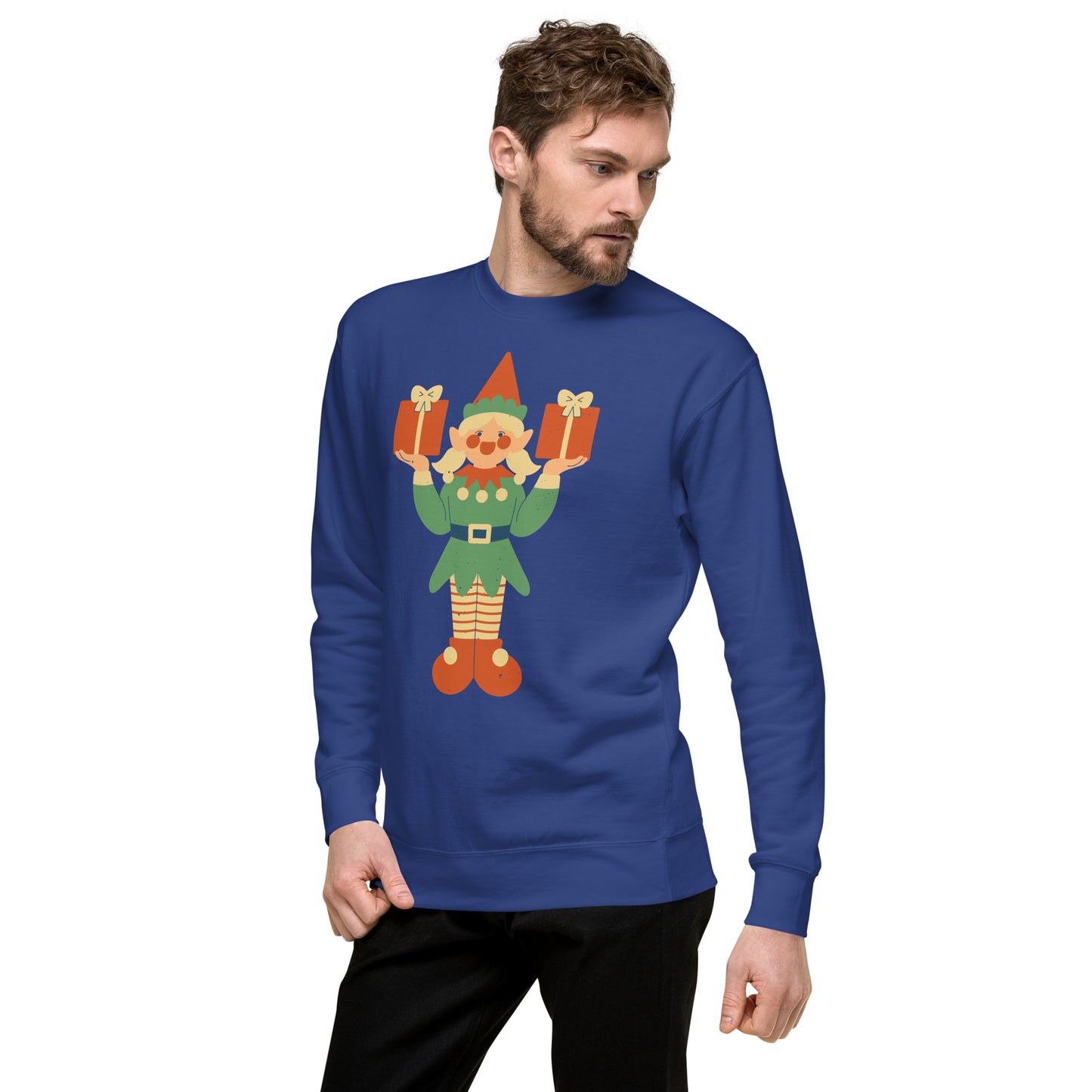 Sweatshirt premium unisexe - Lutin De Noël