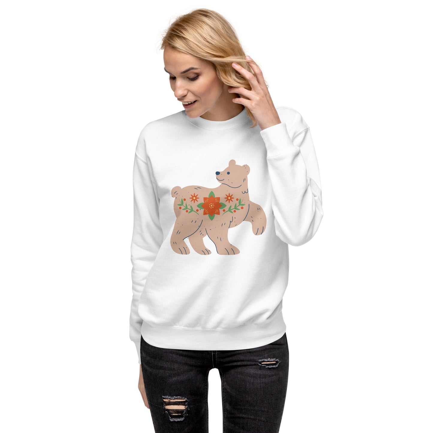 Sweatshirt premium unisexe - Biche De Noël