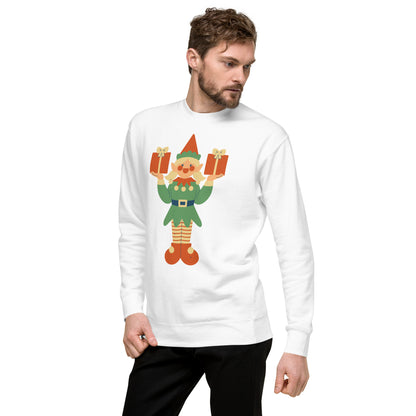 Sweatshirt premium unisexe - Lutin De Noël