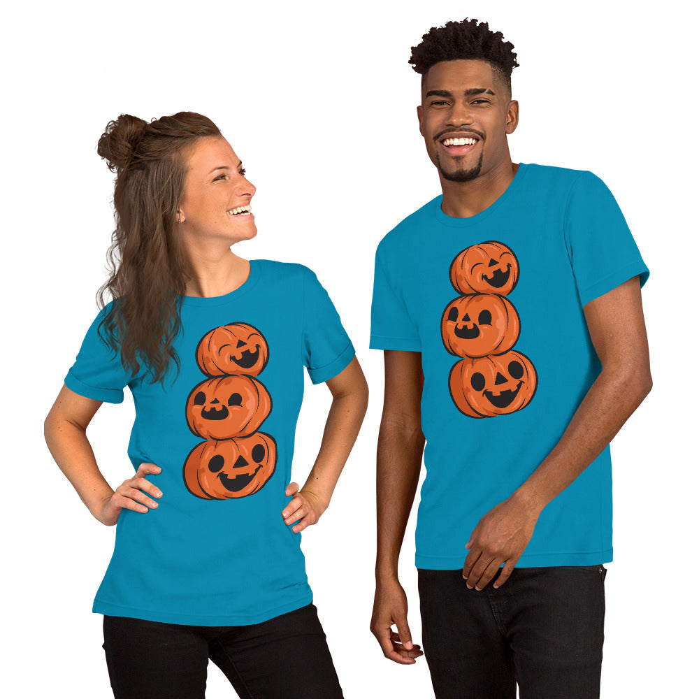 T-shirt unisexe - 3 Citrouilles