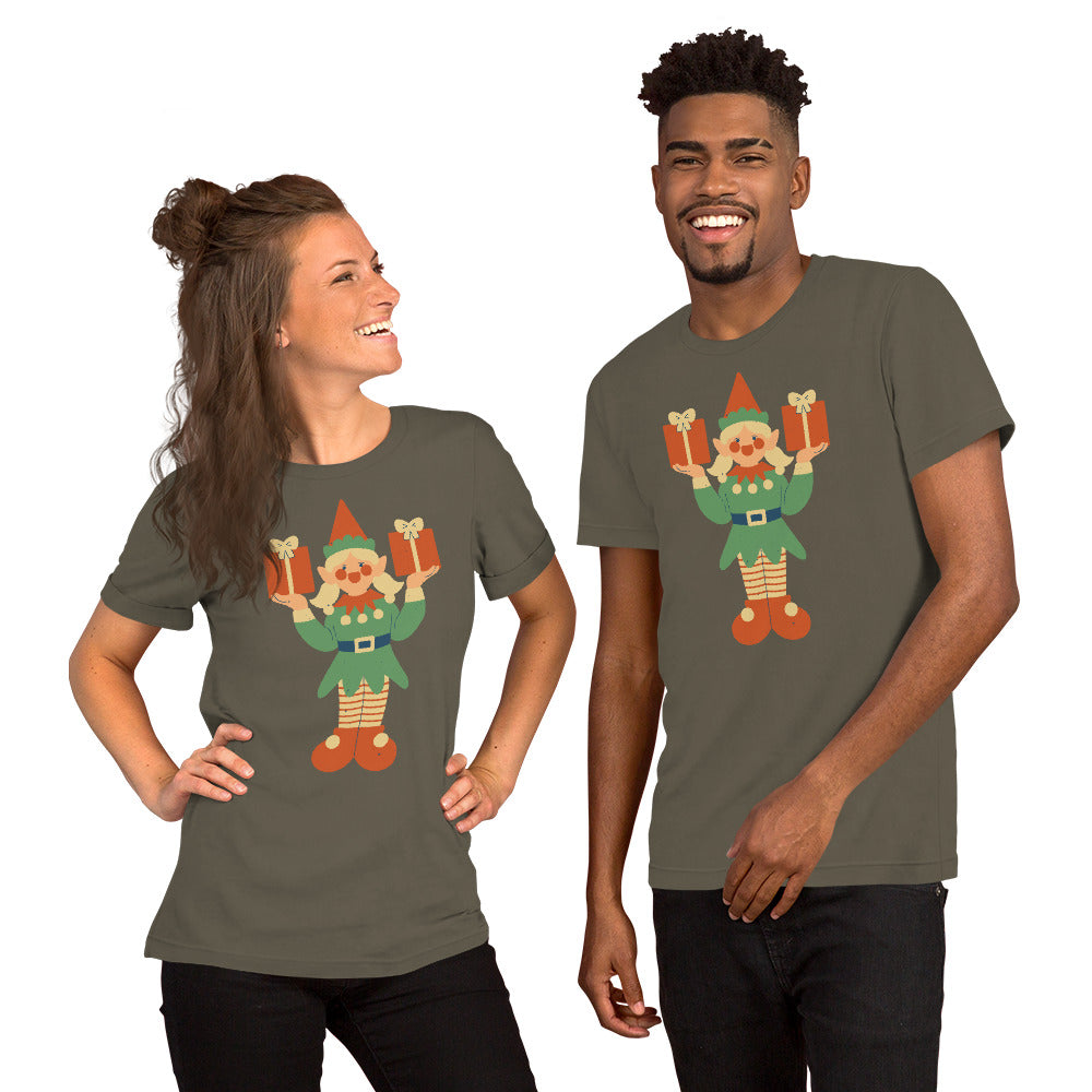T-shirt unisexe - Lutin  De Noël