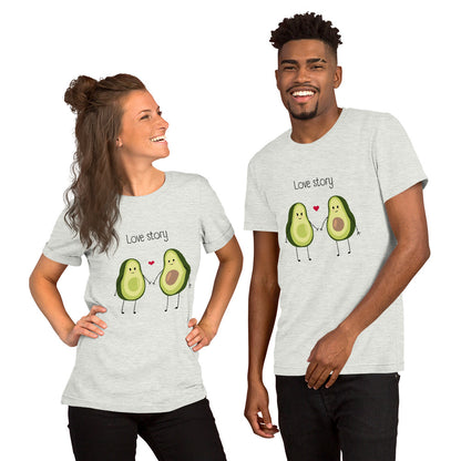 T-shirt unisexe - Avocado Couple