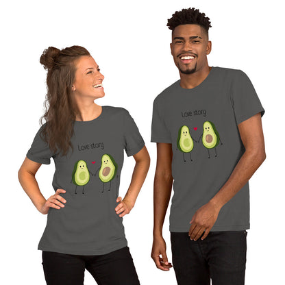 T-shirt unisexe - Avocado Couple