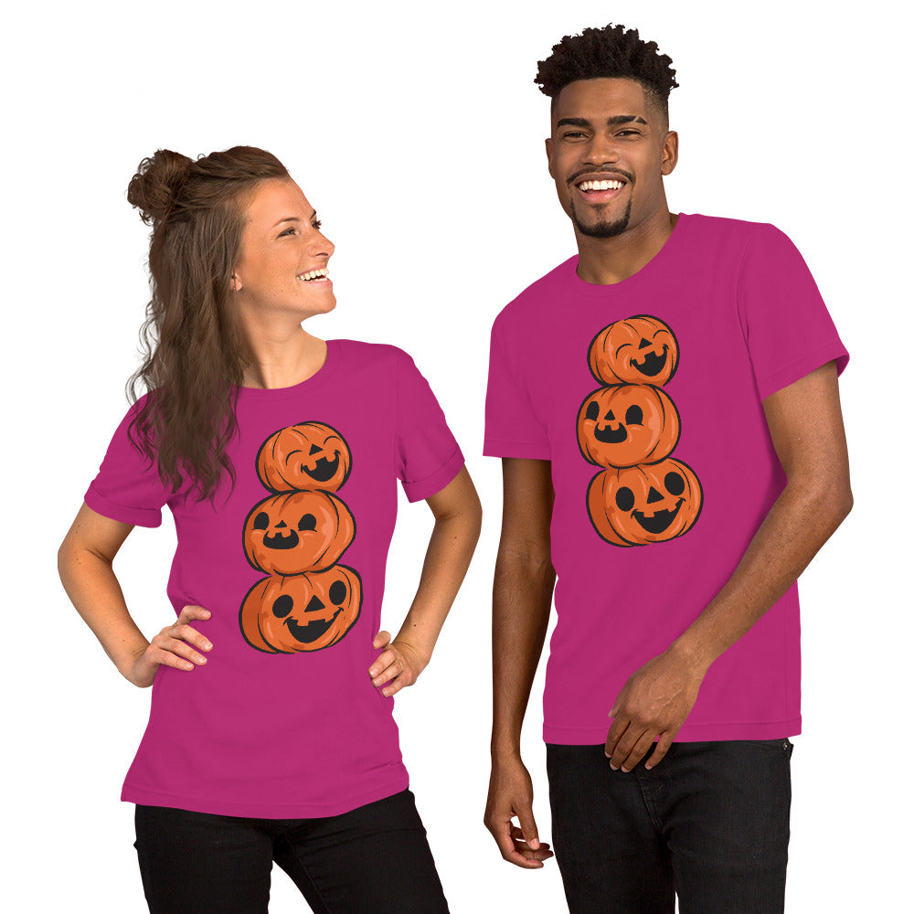 T-shirt unisexe - 3 Citrouilles