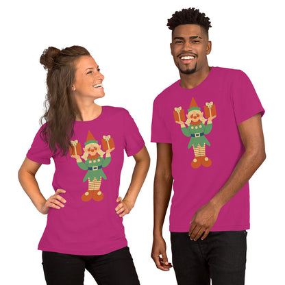 T-shirt unisexe - Lutin  De Noël