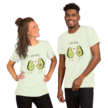 T-shirt unisexe - Avocado Couple