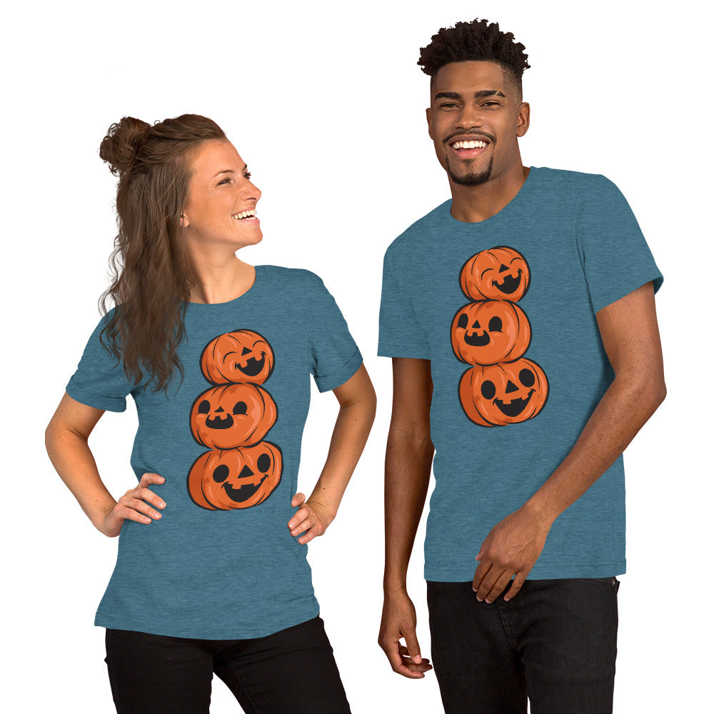 T-shirt unisexe - 3 Citrouilles