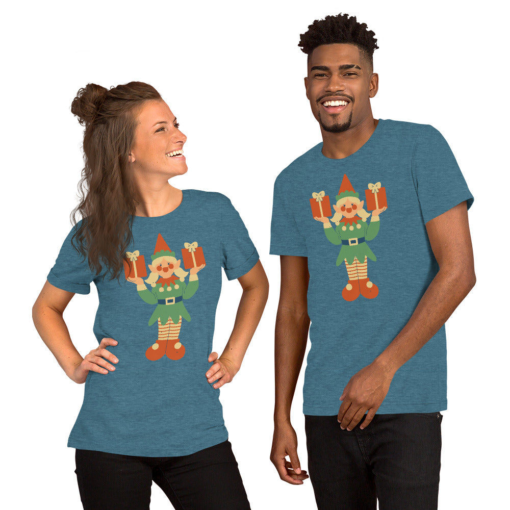 T-shirt unisexe - Lutin  De Noël