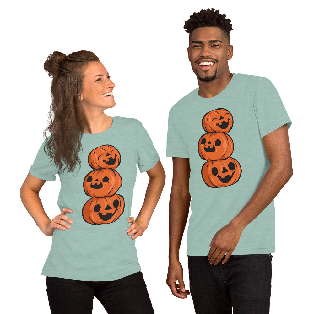 T-shirt unisexe - 3 Citrouilles