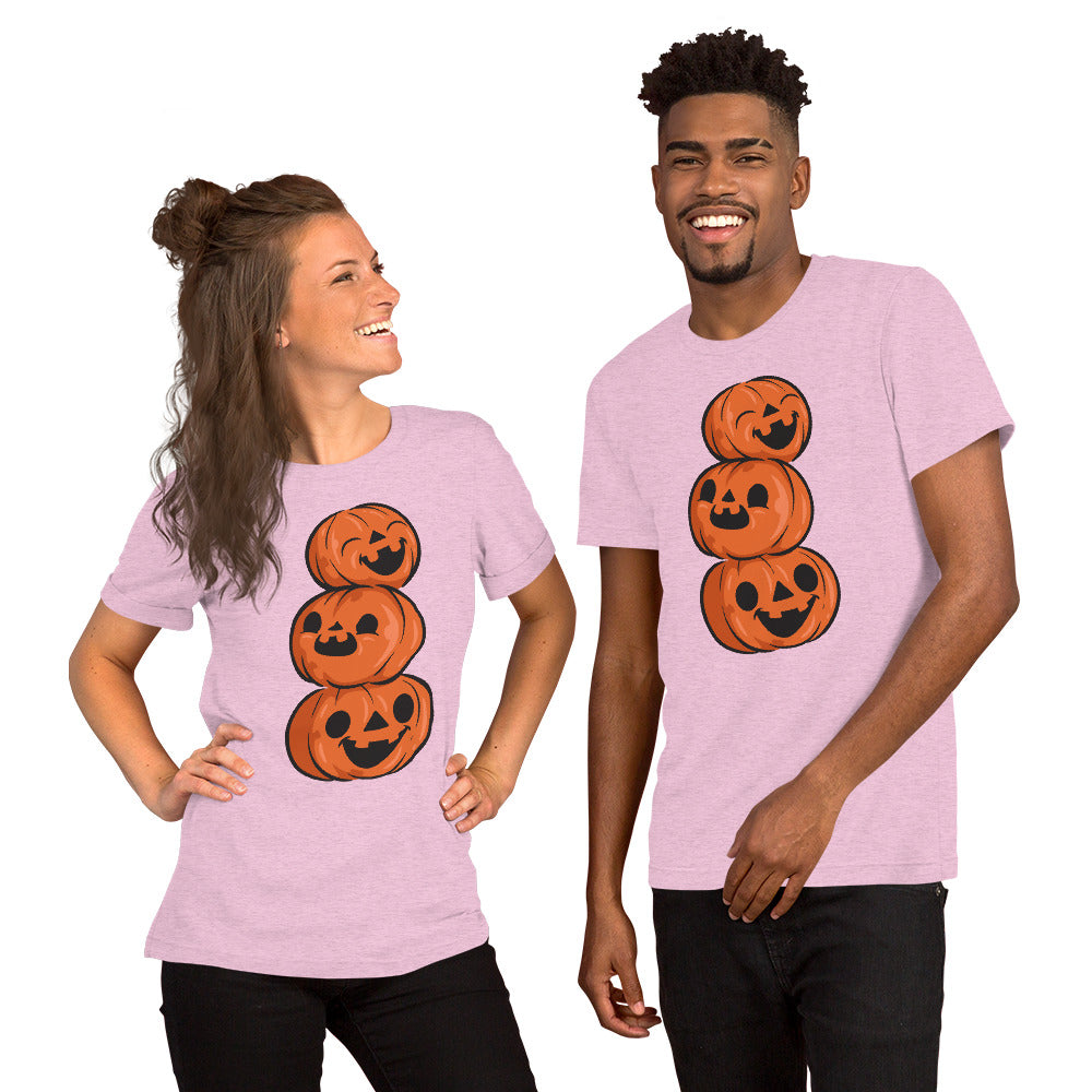 T-shirt unisexe - 3 Citrouilles